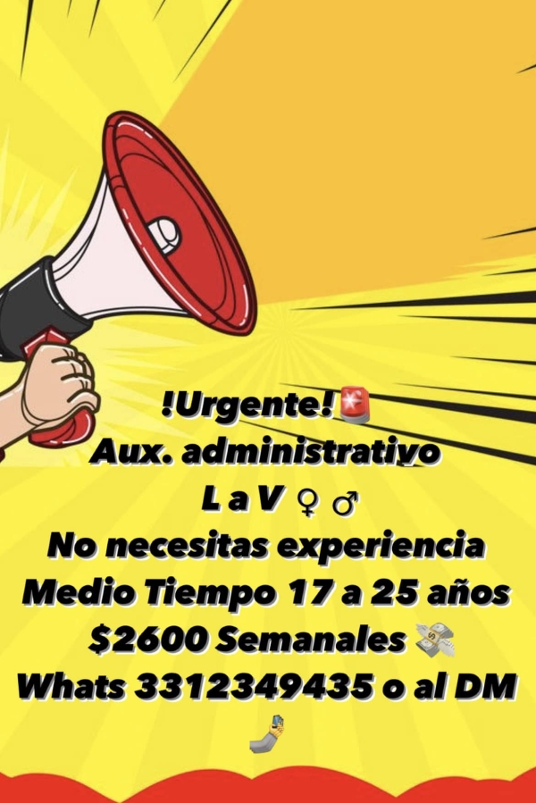 Auxiliar Administrativo