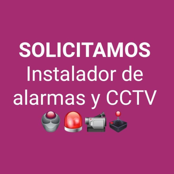 Instalador de Alarmas y CCTV