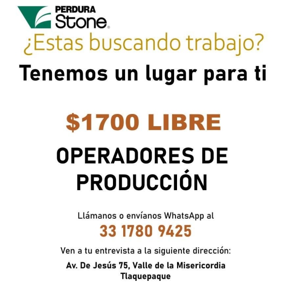 Operadores de Producción