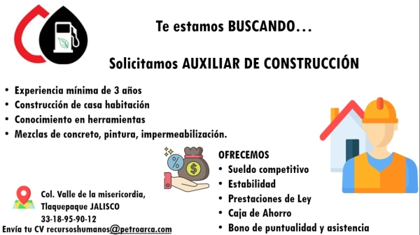 Auxiliar de Construcción