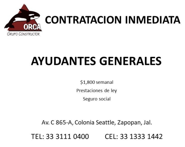 Ayudantes Generales