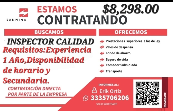 Inspectores de Calidad