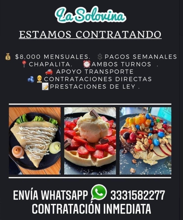 Auxiliar de Restaurante