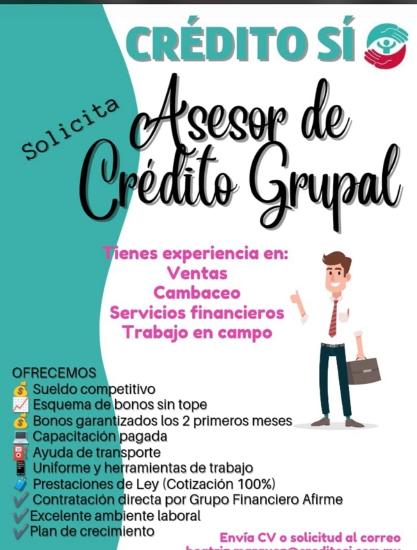 Asesor de Crédito Grupal