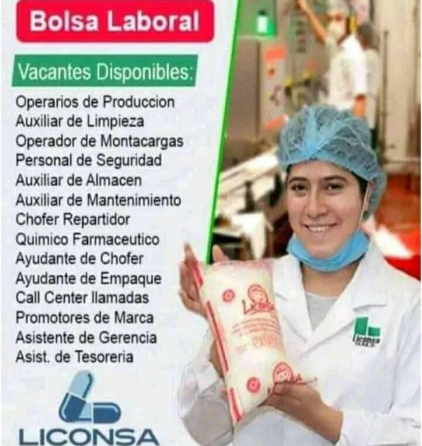 Varias Vacantes Liconsa