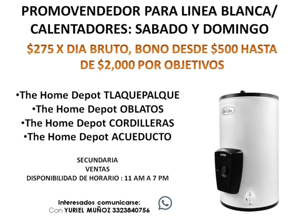 Promovedora de Linea Blanca