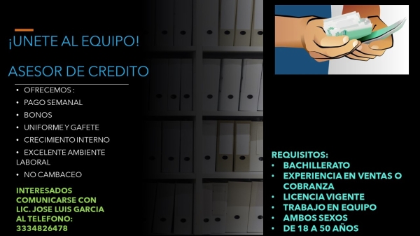 Asesor de Credito