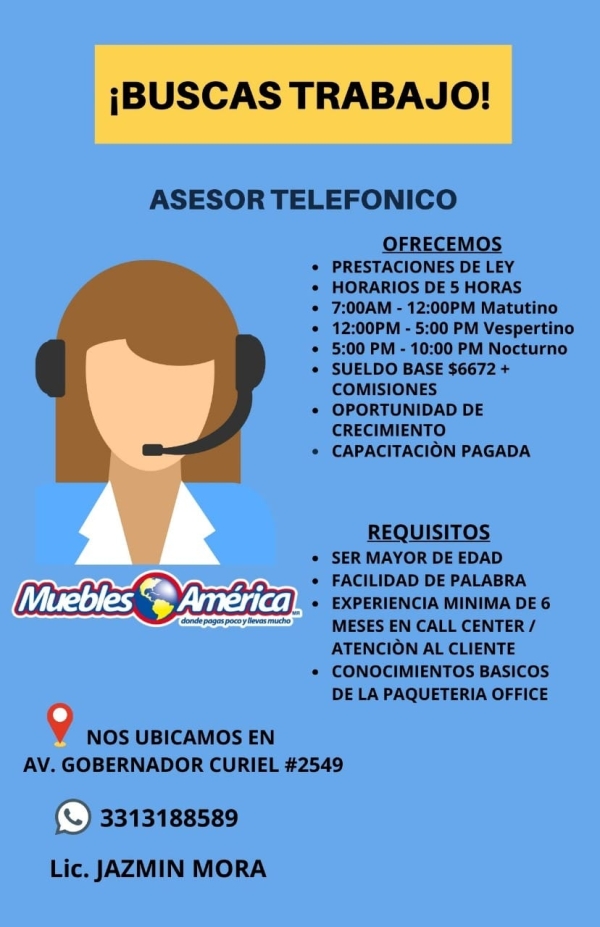 Asesor Telefonico