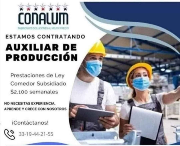 Auxiliar de Producción