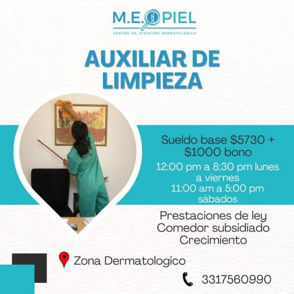 Auxiliares de Limpieza