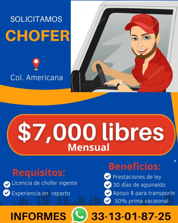 Chofer Repartidor