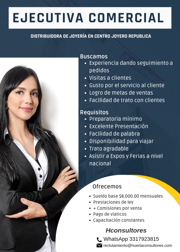 Ejecutiva Comercial