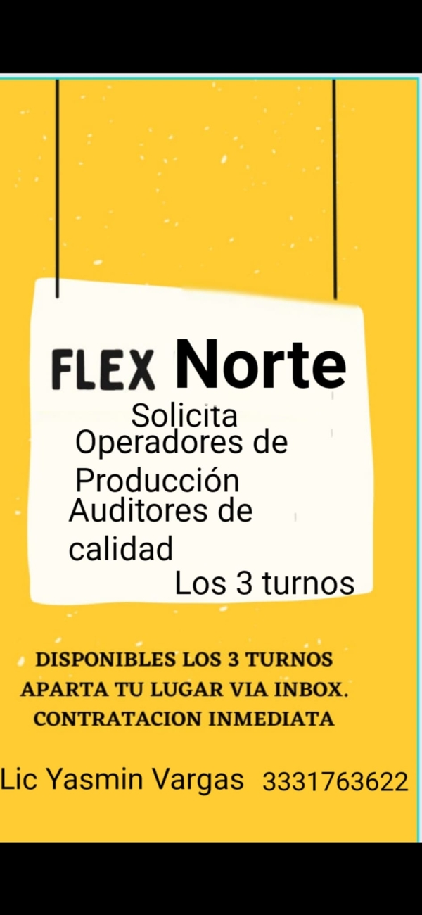 Operadores de Producción y Más