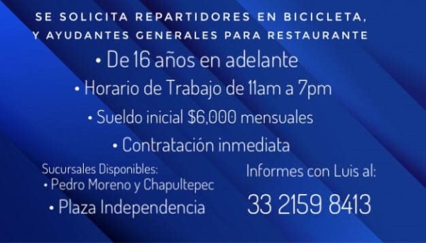 Repartidores en Bicicleta