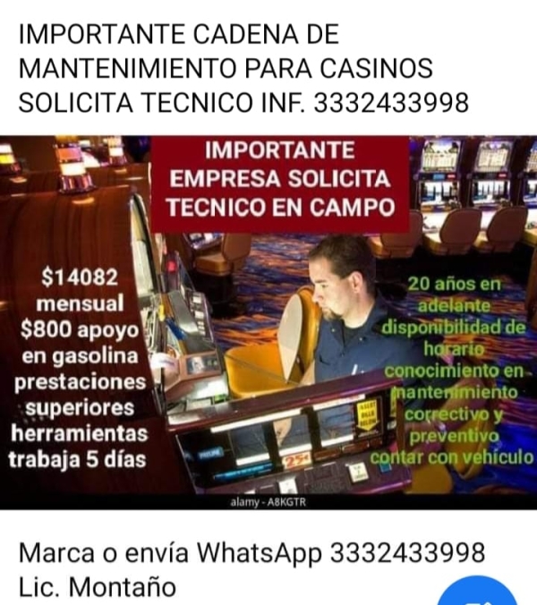 Técnico de Mantenimiento