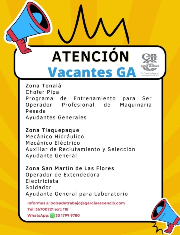 Varias Vacantes